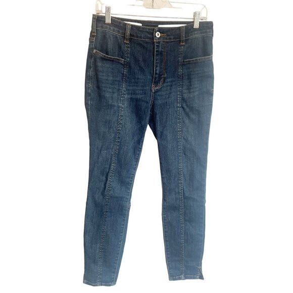 Pilcro and the Letterpress Denim - Anthropologie Pilcro high-rise denim leggings | Size 30